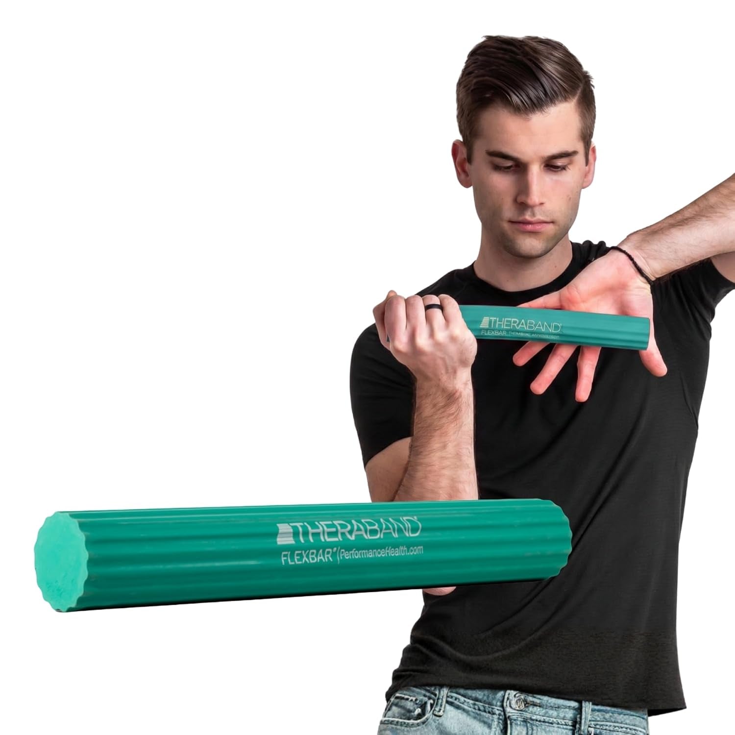 Flexbar Resistance Bar, Tennis Elbow, Physical Therapy, M, Green
