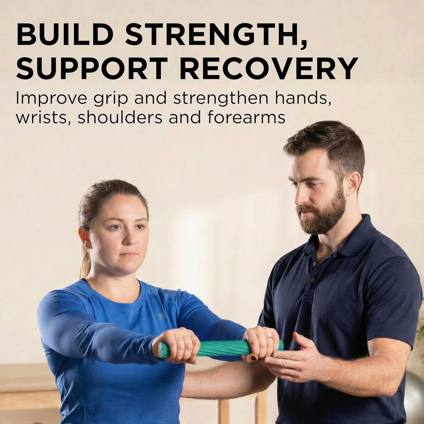 Flexbar Resistance Bar, Tennis Elbow, Physical Therapy, M, Green