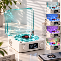 The Waves Vinyl Player cycling through its color light modes