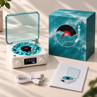 What's in the box: The Waves Vinyl Player, USB-C charging cable, and quick-start manual